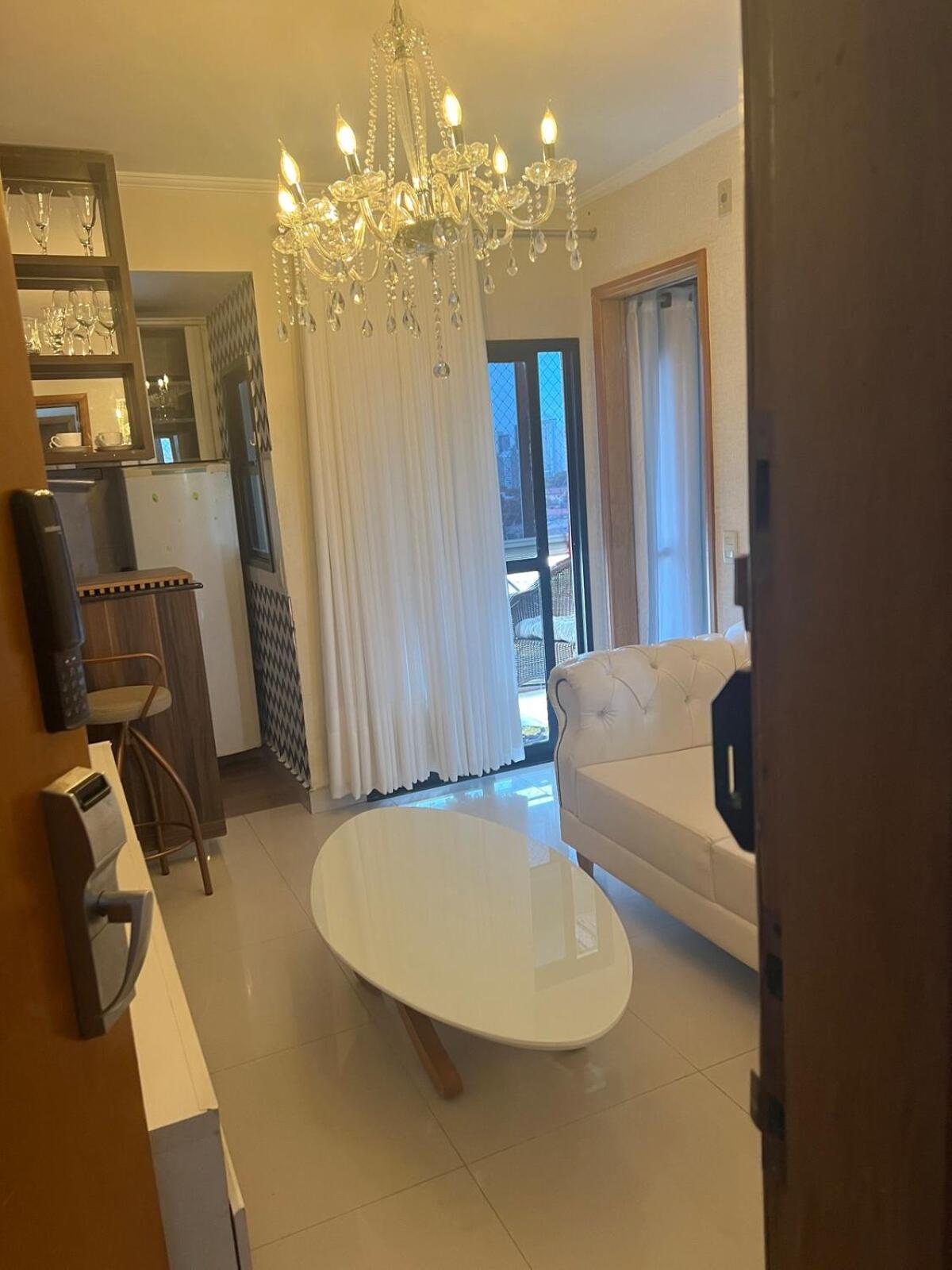 Elegancia & Conforto Flat Mobiliado Гояния Экстерьер фото